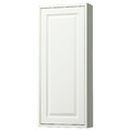 TÄNNFORSEN Wall cabinet with door, white, 40x15x95 cm