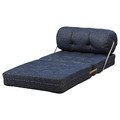 VÅRKUMLA Chair-bed, Vansta blue
