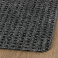 FRIKTION Door mat, grey, 38x58 cm