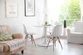 Table Simplet Skinny 60cm, white