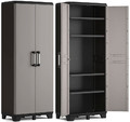 Outdoor/Workshop High Cabinet Pro High, black-grey