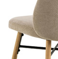 Dining Chair Sophia, beige/oak