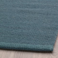 TIDTABELL Rug, flatwoven, grey-blue, 80x150 cm