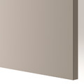 UPPLÖV Cover panel, matt dark beige, 62x80 cm