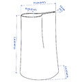 CHILIFRUKT Vase/watering can, bright blue, 17 cm