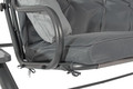 Large Garden Swing Seat Bed 2in1, grey