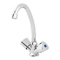 GoodHome Bathroom Sink Tap Grenvik, chrome