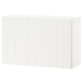 BESTÅ Wall-mounted cabinet combination, white/Sutterviken white, 60x22x38 cm