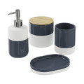 GoodHome Bathroom Storage Container Koros, dark blue