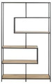 Shelving Unit Bookcase Oxford 4, oak