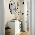 BESTÅ Storage combination with doors, white/Laxviken white, 120x42x65 cm