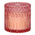 Candle in Glass 10.5cm, pink