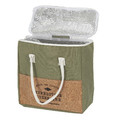 Lunch Bag Refreshing Cork 8l, green