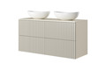 Bathroom Countertop MDF Nicole 120cm, cashmere