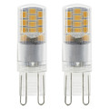 Diall LED Bulb G9 300lm 4000K, 2 pack