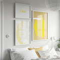 RÖDALM Frame, white, 70x100 cm