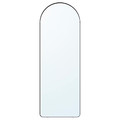 LINDBYN Mirror, black, 60x170 cm