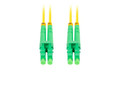 Lanberg Fiber Optic Patchcord Cable Sm Lc/Apc-Lc/Apc Duplex 3.0Mm 1m, yellow