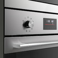 FRILLESBO True fan oven, pyrolytic added steam function/stainless steel colour IKEA 500