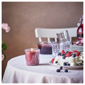 STÖRTSKÖN Scented candle in glass, Berries/red, 40 hr
