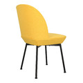 Upholstered Chair Cloe, yellow