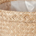 Seagrass Herringbone Plant Pot 19cm