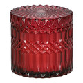 Candle in Glass 10.5cm, red