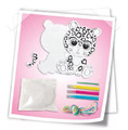 Toys Inn Creative Studio Sew & Colour Soft Toy Panda 6+