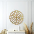 Wall Decoration Mandala 70cm, gold