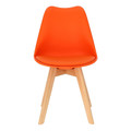 Dining Chair Norden Cross PP, orange