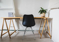 Chair Eris, 1pc, PP/faux leather, black/chrome