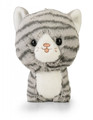 Soft Plush Toy Grey Tabby Cat