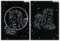 Document File Folder with Elastic Band A4 1pc Unicorn black, assorted patterns
