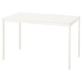 VIHALS Table, white/white, 125x74 cm