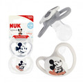 NUK Space Soother Pacifier Disney 6-18m 2pcs, grey