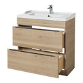 Vanity Basin Cabinet GoodHome Imandra 80cm, wood