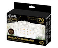 Balloon Garland 70pcs, white