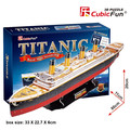 CubicFun 3D Puzzle Titanic 113pcs 3+