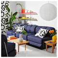 VÅRKUMLA Chair-bed, Vansta blue