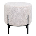 Pouffe Alford, white