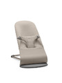 BABYBJORN Bouncer Bliss -  Light grey frame, 3D Jersey, Light beige