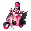 Monster High Vamptastic Scooter Draculaura Doll Set JDR61 WB4 4+