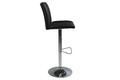 Bar Stool Sylvia, black/chrome