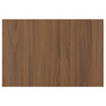 TISTORP Drawer front, brown walnut effect, 60x40 cm