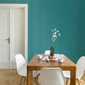 GoodHome Vinyl Wallpaper on Fleece Crisal, duck egg