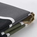 FRÖSÖN Cover for seat/back cushion, outdoor/multicolour stripe pattern, 116x45 cm