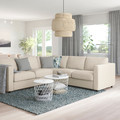 VIMLE Corner sofa, 4-seat, Gunnared beige