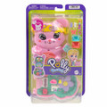 Polly Pocket Tea Party Bunny Compact Playset With 1 Micro Doll JCR40 4+