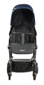 Titanium Baby Stroller Pushchair Hybrid Buggy Cabi S Navy 0-20kg