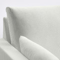 HYLTARP 2-seat sofa-bed, Hallarp white